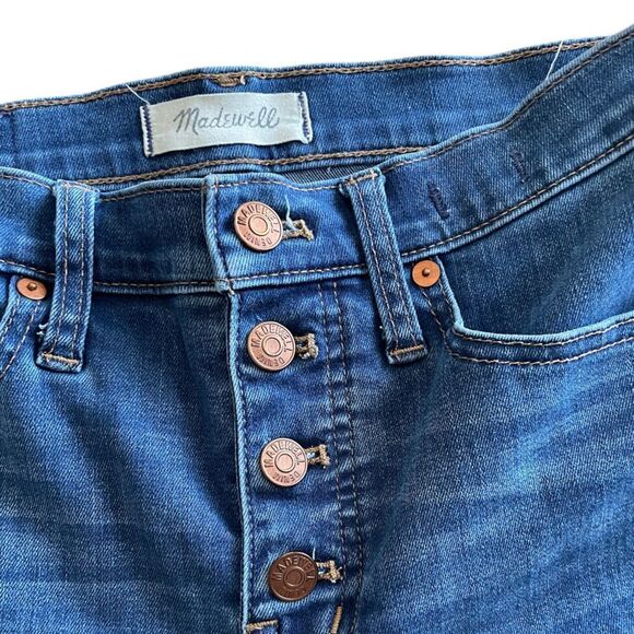 Madewell 10” High-Rise Skinny Crop Jeans - Picture 3 of 6